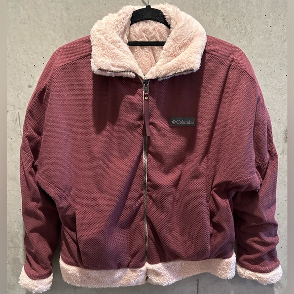 Columbia reversible fuzzy jacket - Picture 2 of 8